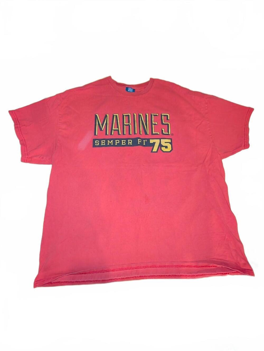 MV Sport Marines Semper Fi 75 Red T-Shirt XXL
